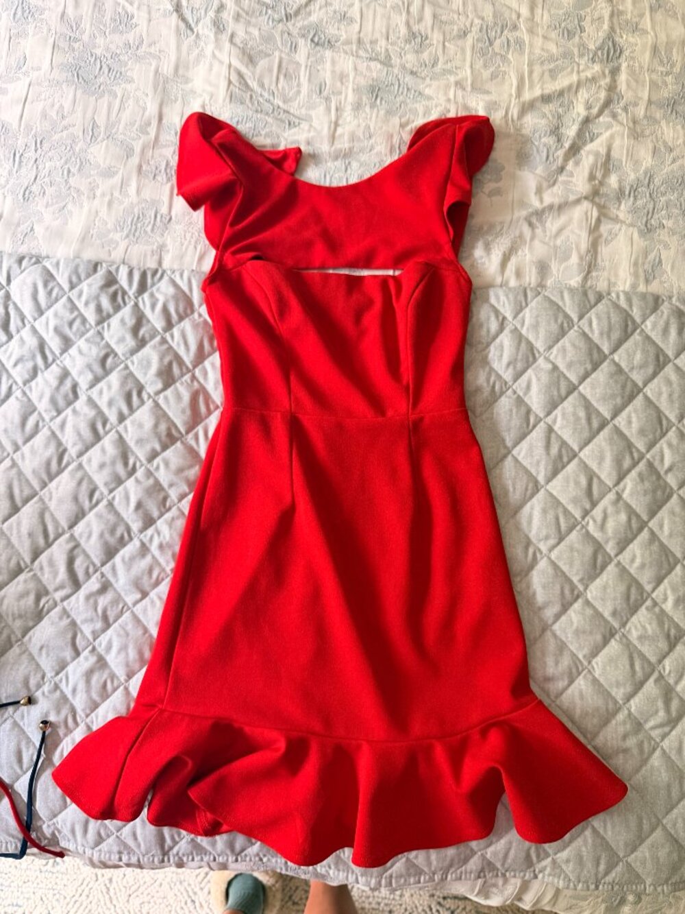 Red mini Dress Size Small